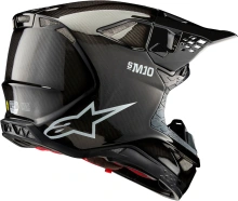 Přilba SUPERTECH S-M10 SOLID FIM verze, ALPINESTARS (lesklý karbon) 2026 (3)