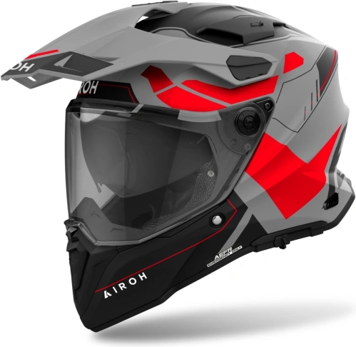 Přilba COMMANDER 2 Reveal, AIROH (matná červená fluo) 2025