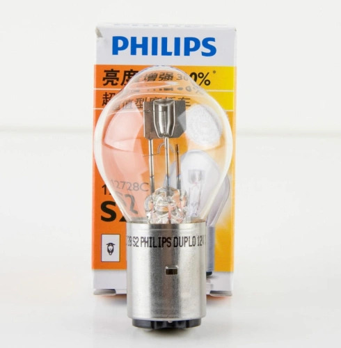 Motocyklová dvojvláknová žiarovka Philips S2 12V 35 / 35W