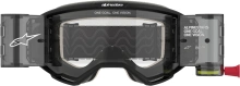 Brýle VISION 5 CORP ROLL-OFF WIDE VISION, ALPINESTARS (černá, čiré plexi a roll-off systém) 2025 (1)
