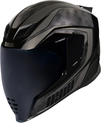 Helma na motorku Icon Airflite Raceflite čierna
