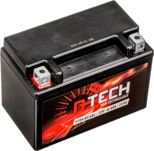 Batéria 12V, YTX9-BS GEL, 8Ah, 135A, bezúdržbová GEL technológia 150x87x105, A-TECH (aktivovaná vo výrobe) M310-195