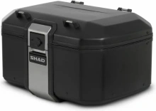 Vrchní hliníkový kufr na motorku SHAD Terra TR55 D0TR55100B BLACK EDITION