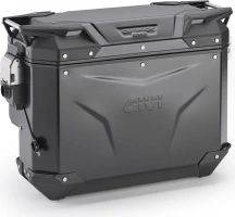 OBKEVS33BR černý pravý kufr GIVI Trekker Outback EVO SMART hliníkový (boční), bez zámku, 33 l.