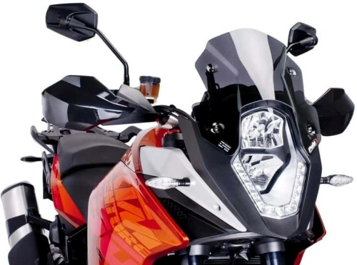 Plexi štít PUIG RACING 6847F tmavá dymová