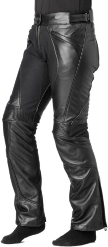 Dámske kožené nohavice Nina - čierna M (40)