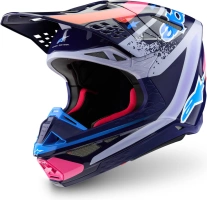 Přilba SUPERTECH S-M10 limitovaná edice RECORDS, ALPINESTARS (šedá/multicolor) 2026 Přilba SUPERTECH S-M10 limitovaná edice RECORDS, ALPINESTARS (šedá/multicolor) 2026