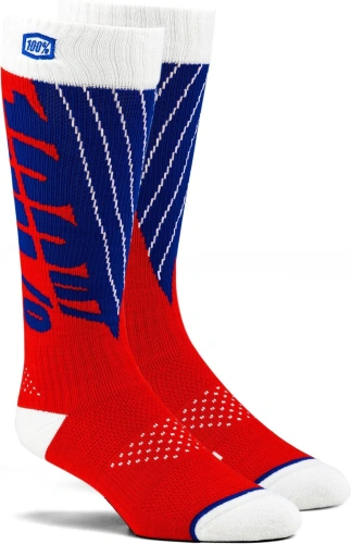 Ponožky TORQUE (červená / modrá)