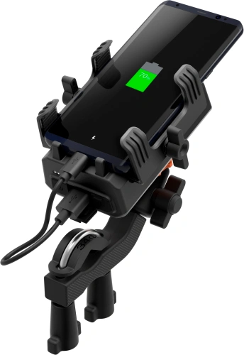 Držiak mobilného telefónu na riadidlá vrátane powerbanky PowerPro, SENA