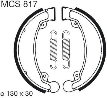 Brzdové čeľuste MCS 817