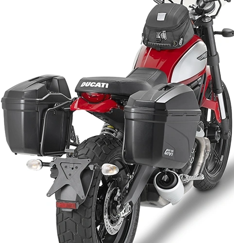 PL7407 trubkový nosič Ducati Scrambler 400/800 (15-21) pre bočné kufre GIVI E 22