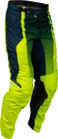 Kalhoty KINETIC FADE, FLY RACING - USA (hi-vis/modrá/bílá)