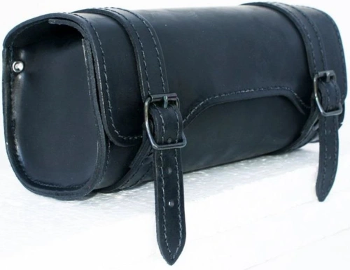 Kožená taška na náradie Ledrie Toolbag square, hladká, 3l. - čierna
