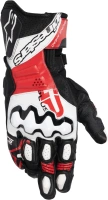 Rukavice GP PLUS R V3, ALPINESTARS (černá/bílá/červená) 2026 Rukavice GP PLUS R V3, ALPINESTARS (černá/bílá/červená) 2026