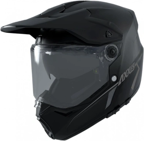 Enduro helma AXXIS WOLF DS solid A1 matná čierna