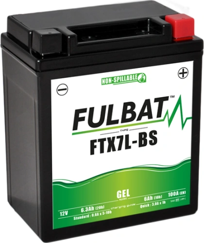 Gélová batéria FULBAT FTX7L-BS GEL (YTX7L-BS GEL) 550920