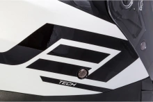 Prilba Jet Tech Corso, CASSIDA (čierna / biela, veľ. XS) (6)