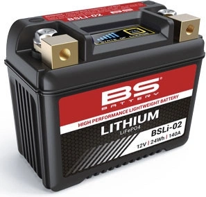Lítiová motocyklová batéria BS-BATTERY BSLI-02