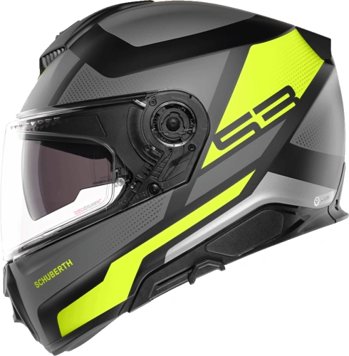 Schuberth S3 Daytona Yellow Matt