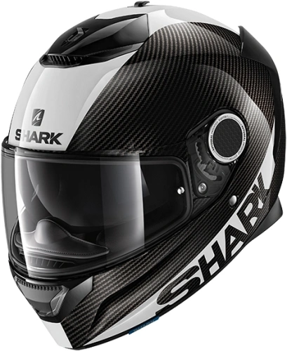 Helma na motorku SHARK SPARTAN Carbon1.2 Skin - čierna / červená DRR