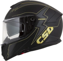 Prilba Integral GT 2.1 Flash, CASSIDA (čierna matná/metalická zlatá/tmavo šedá) plexi s prípravou pre Pinlock (2)