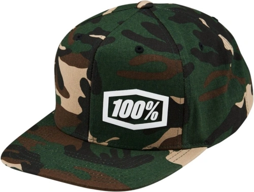 Kšiltovka 100% - MACHINE Snapback camo (UNI)