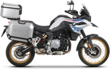 Kompletní sada hliníkových kufrů SHAD TERRA, 55L topcase 36L/47L boční kufry, včetně montážní sady a plotny SHAD BMW F750 GS / F850 GS