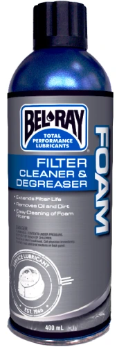 Čistič filtra FOAM FILTER CLEANER & DEGREASER (400ml sprej)