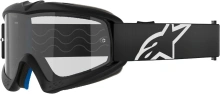 Brýle VISION YOUTH CORP, ALPINESTARS, dětské (černá, čiré plexi) 2025