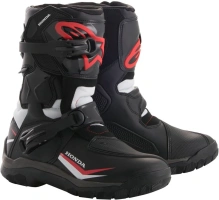 Boty BELIZE Drystar HONDA kolekce, ALPINESTARS (černá/bílá/červená , vel. 40,5)