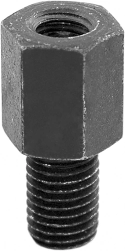 Adaptér výšky zp. zrkadlá (M8 pravý) (čierny) M008-273
