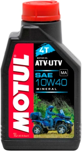 Motorový olej pre ATV Motul Quad 4T 10W40 1l