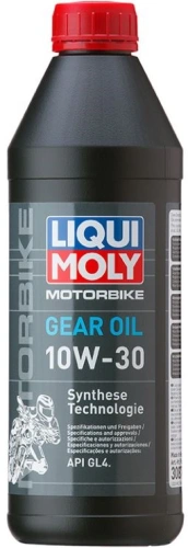 LIQUI MOLY Motorbike Gear Oil 10W-30 - polo syntetický prevodový olej 1 l