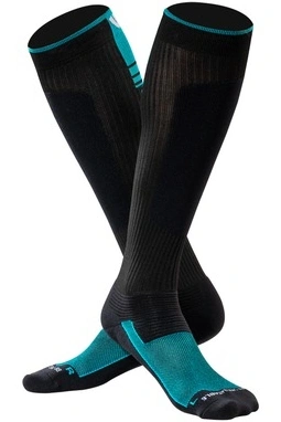 Ponožky SKY - Non compressive, UNDERSHIELD (čierna / modrá)