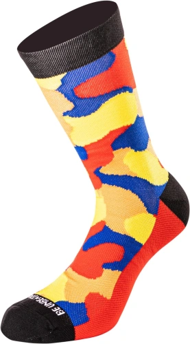 Ponožky CAMO SHORT 2022, UNDERSHIELD (žltá/červená/modrá)