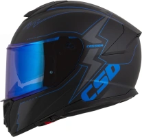 Prilba Integral GT 2.1 Flash, CASSIDA (čierna matná/metalická modrá/tmavo šedá) plexi s prípravou pre Pinlock (1)
