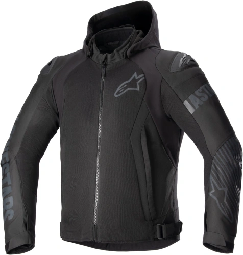 Bunda ZACA AIR WATERPROOF, ALPINESTARS (černá/černá) 2024