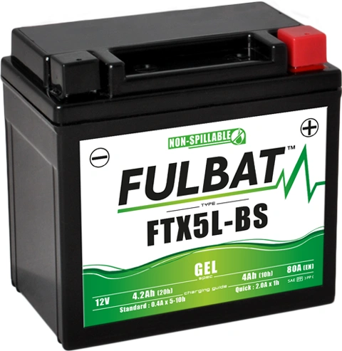 Gélová batéria FULBAT FTX5L-BS GEL (YTX5L-BS GEL) 550919