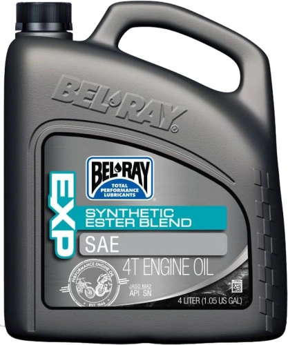 Motorový olej Bel-Ray EXP SYNTHETIC ESTER BLEND 4T 10W-40 4 l