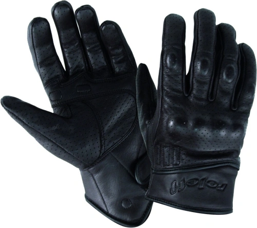 Pánske komfortné krátke rukavice ROLEFF Frankfurt - čierne