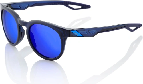 Slnečné okuliare CAMPO Polished Translucent Blue, 100% - USA (zafarbené modré sklá)