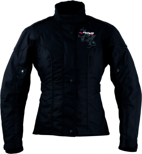 Dámska bunda na motorku Roleff Ladylike s membránou WindTex® - čierna