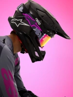 Brýle SUPERTECH limitované edice LONE, ALPINESTARS (fialová camo, zrcadlové růžové plexi) 2026 (6)