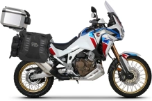 Kompletní sada sedlových brašen SHAD TERRA TR40 a hliníkového 48L topcase, včetně montážní sady SHAD HONDA CRF 1100 Africa Twin
