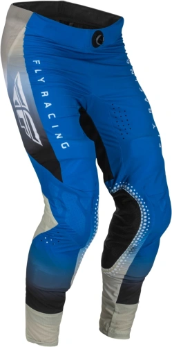 Kalhoty LITE, FLY RACING - USA 2023 (modrá/šedá/černá)