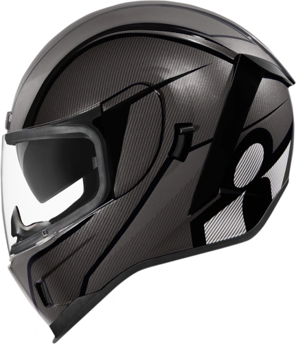 Helma na motorku Icon Airform Conflux čierna