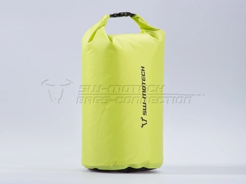 Vodotesná valcová taška na motorku SW-Motech Drypack 20 - žltá fluo, 20l