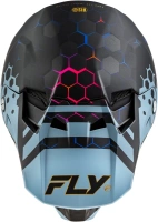 Přilba FORMULA CC TEKTONIC, FLY RACING (černá/šedá) (2)