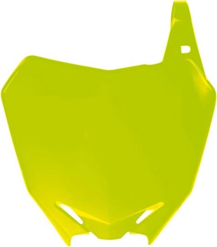 Čelné číselná tabuľka Suzuki, perách (neon žltá) M400-653