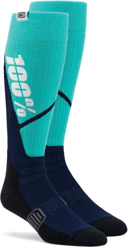 Ponožky TORQUE MX, 100% -USA (šedá/modrá, vel. S/M)